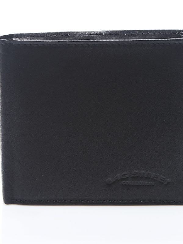 portfel męski czarny